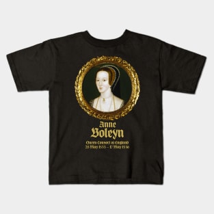 Anne Boleyn Kids T-Shirt